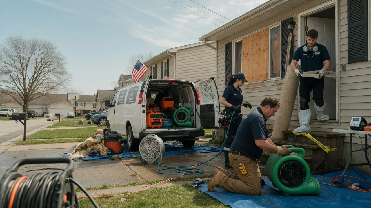 Water Damage Restoration in Huttonsville, WV near me